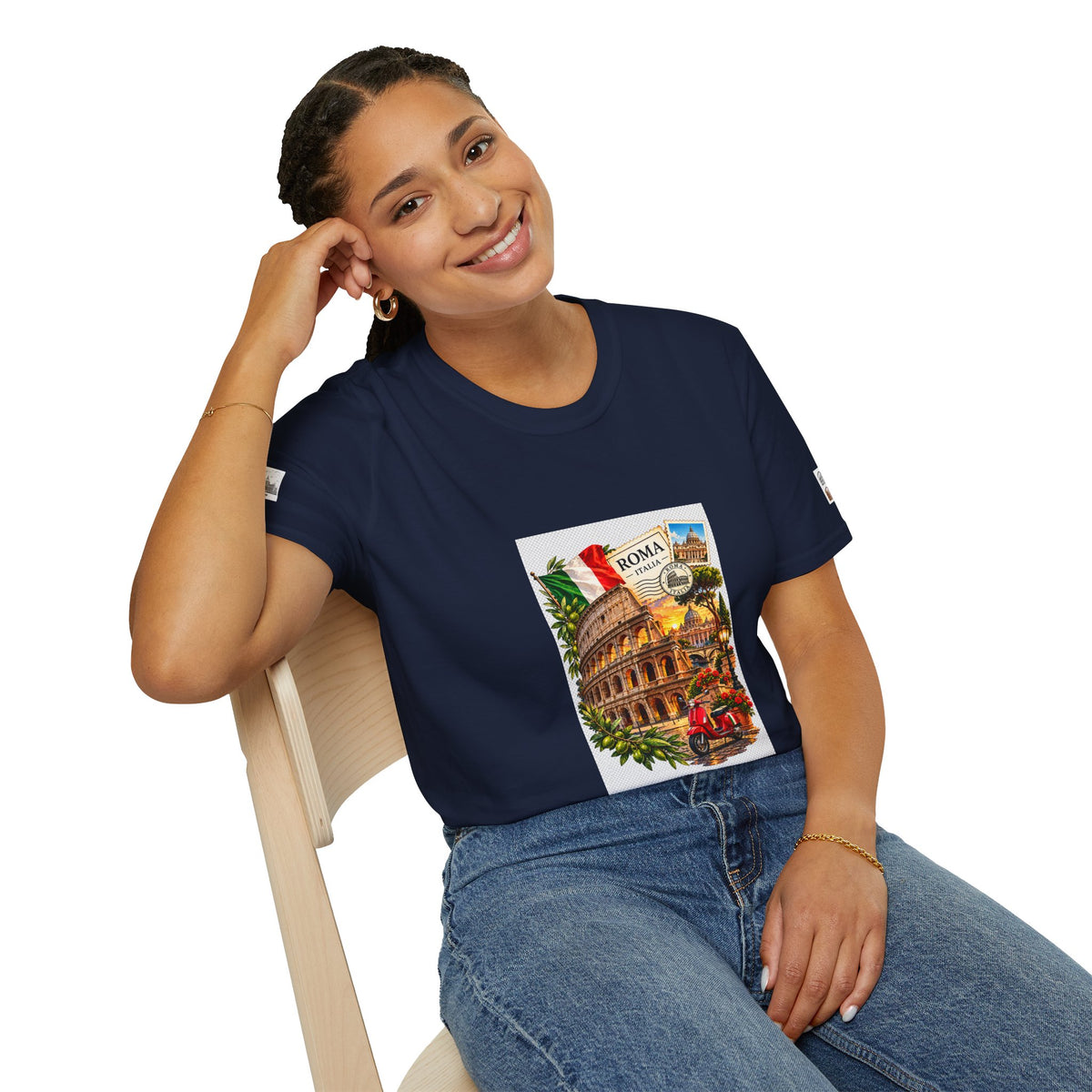 Rome Vintage Colosseum T-Shirt — Italia Travel Souvenir Tee