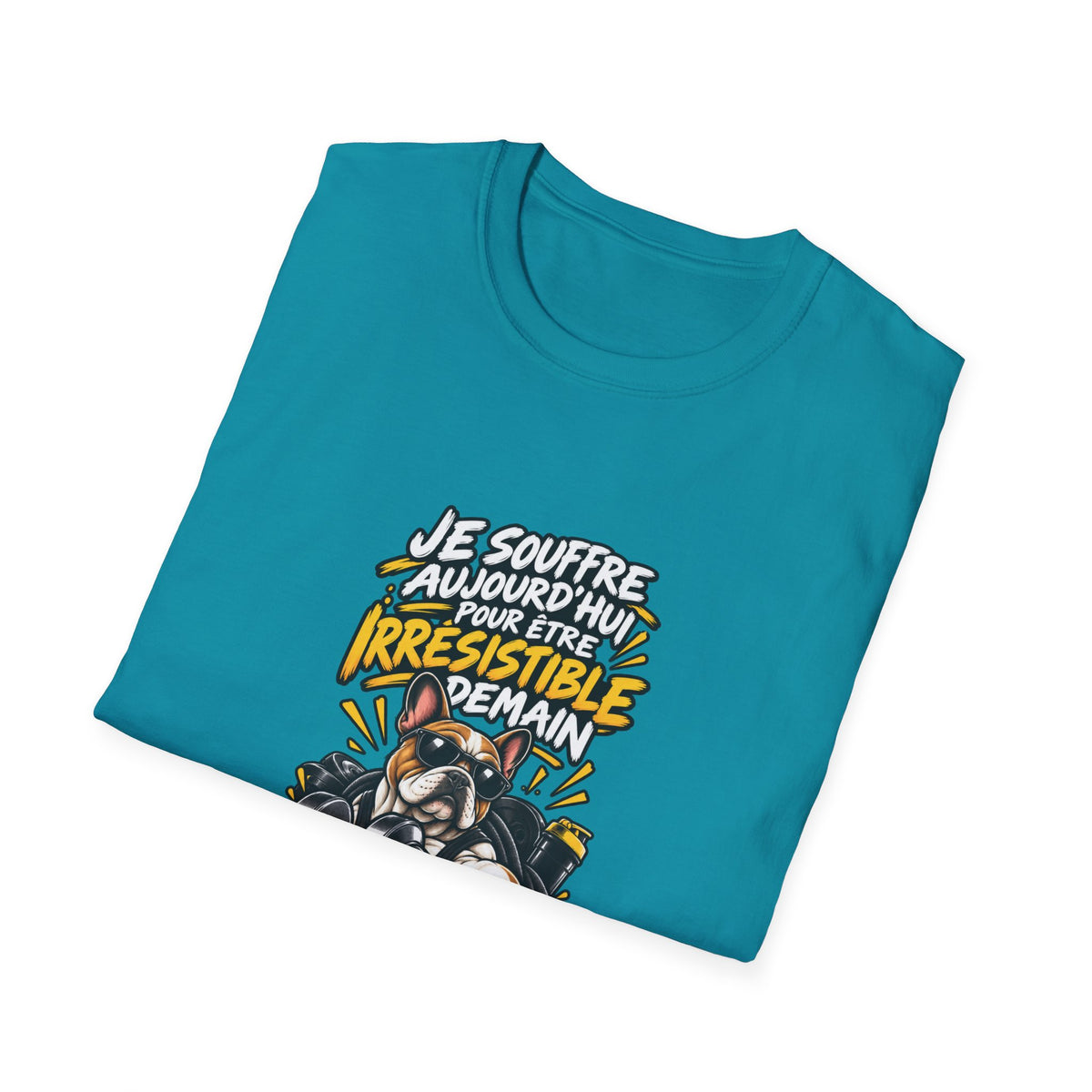 French Boxing Graphic T-Shirt — “Je souffre aujourd'hui pour être irrésistible demain”