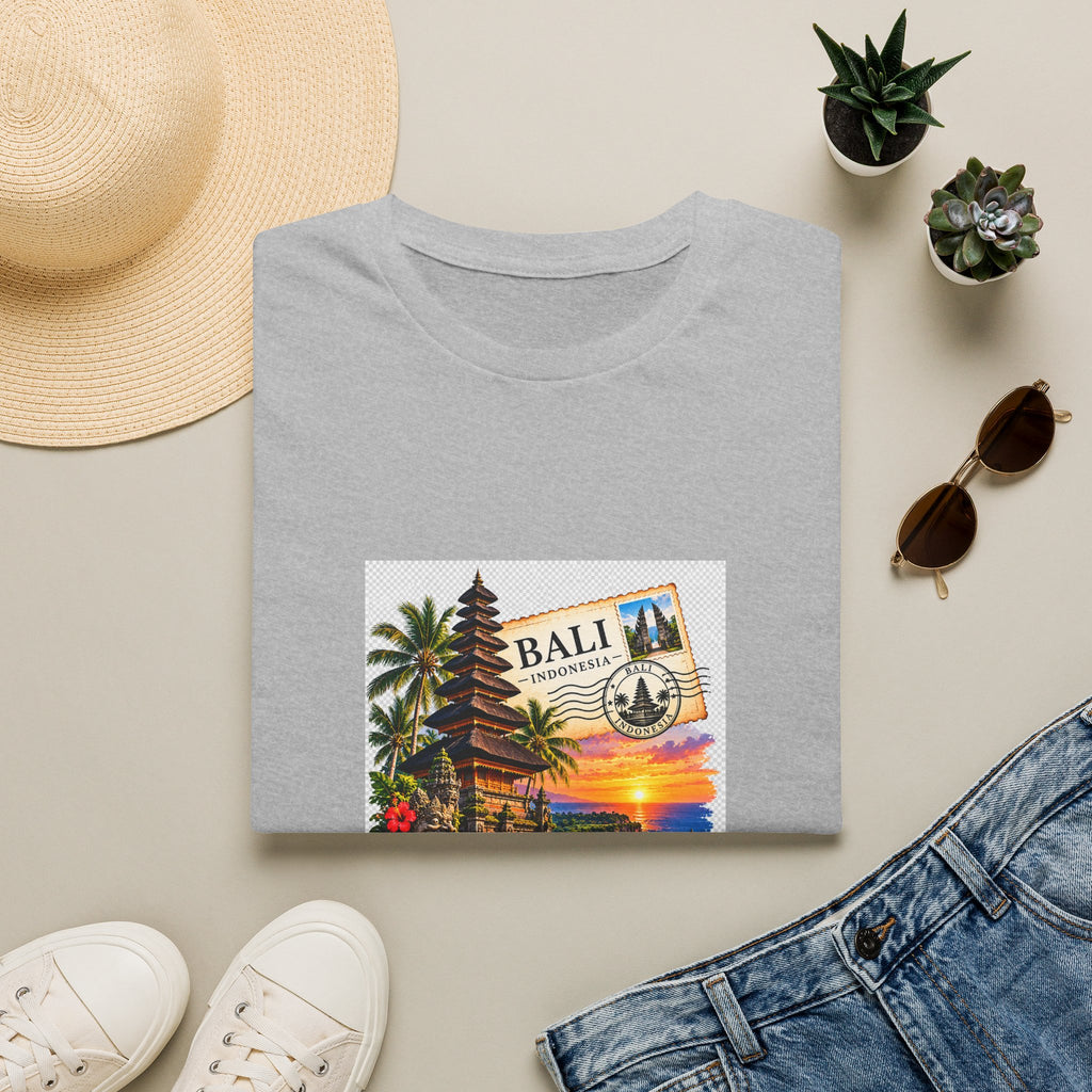 Bali Sunset Tropical T-Shirt — Vintage Island Travel Graphic