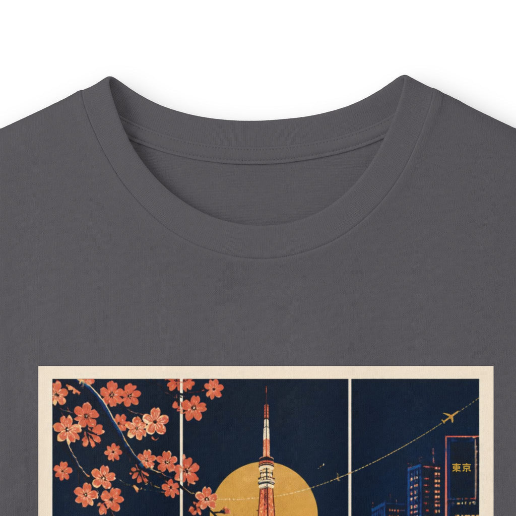 Tokyo Retro Travel Poster Long Sleeve Tee