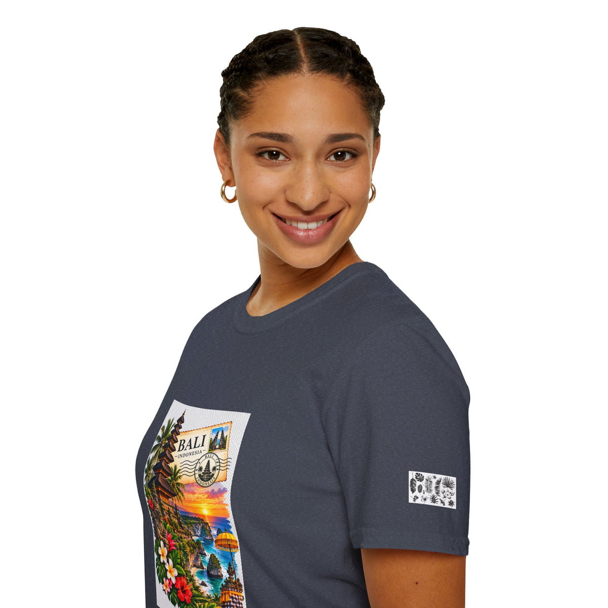 Bali Sunset Tropical T-Shirt — Vintage Island Travel Graphic