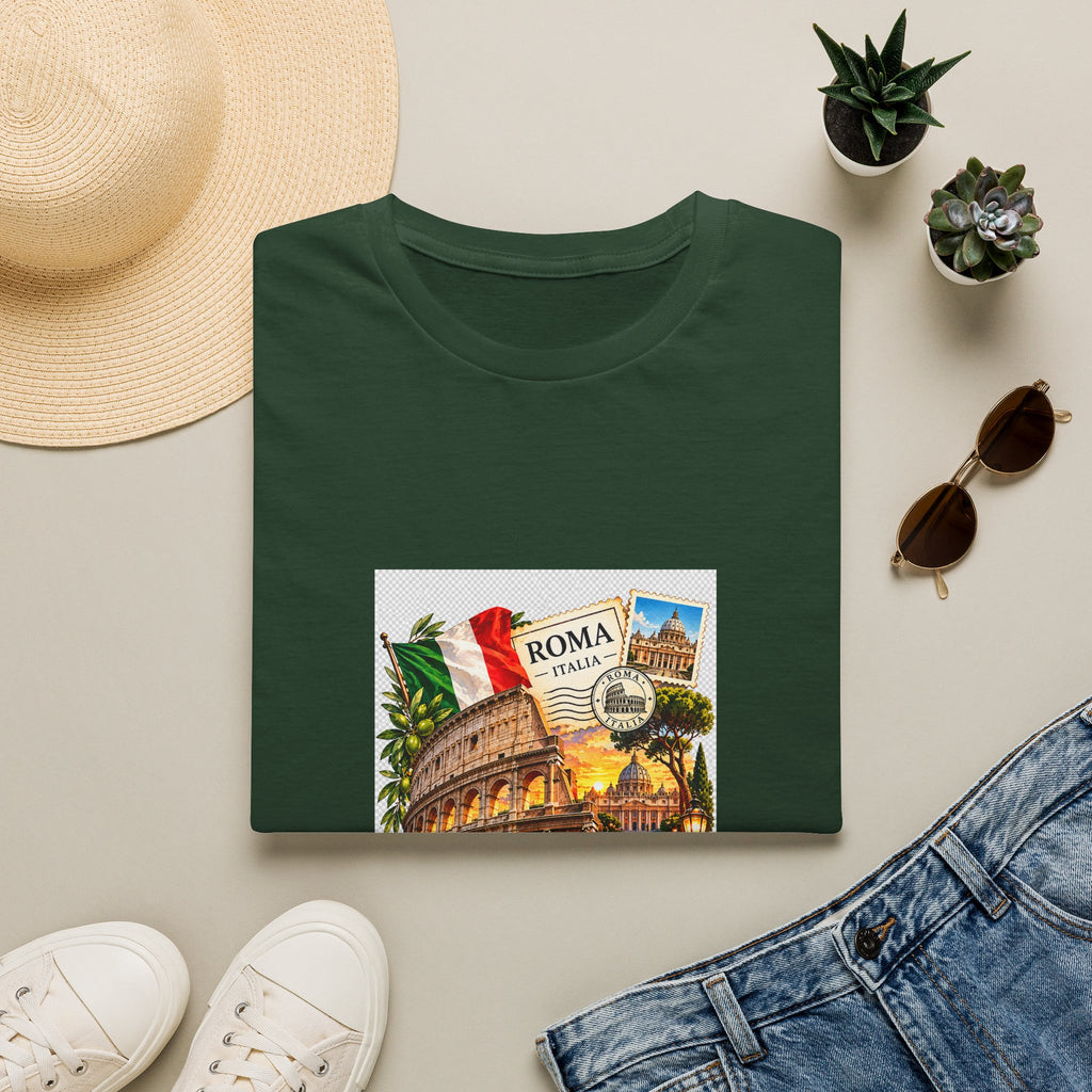 Rome Vintage Colosseum T-Shirt — Italia Travel Souvenir Tee