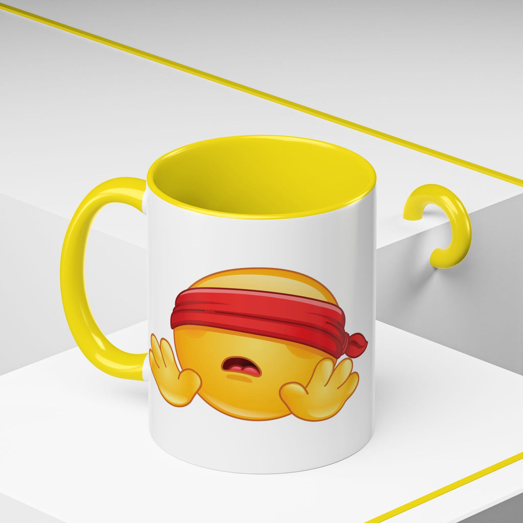 Pixel Emoji Coffee Mug — Fun Retro 8‑Bit Smiley Accent Mug (11/15oz)