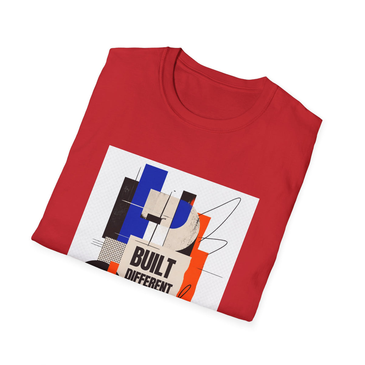 Built Different Abstract Graphic T-Shirt